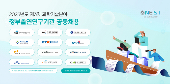 과학기술분야 정부출연연 공동 채용
