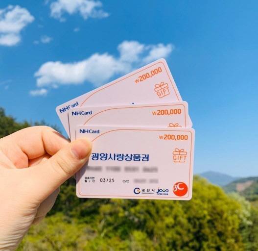 광양사랑상품권