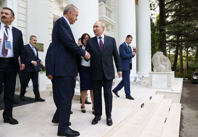 Presidents of Russia and Turkey meet for talks in Sochi
