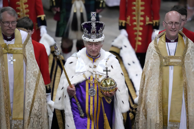 Britain Coronation <YONHAP NO-6036> (AP)