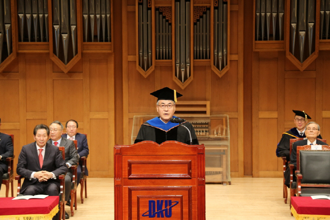 단국대 안순철 총장 취임식(2)