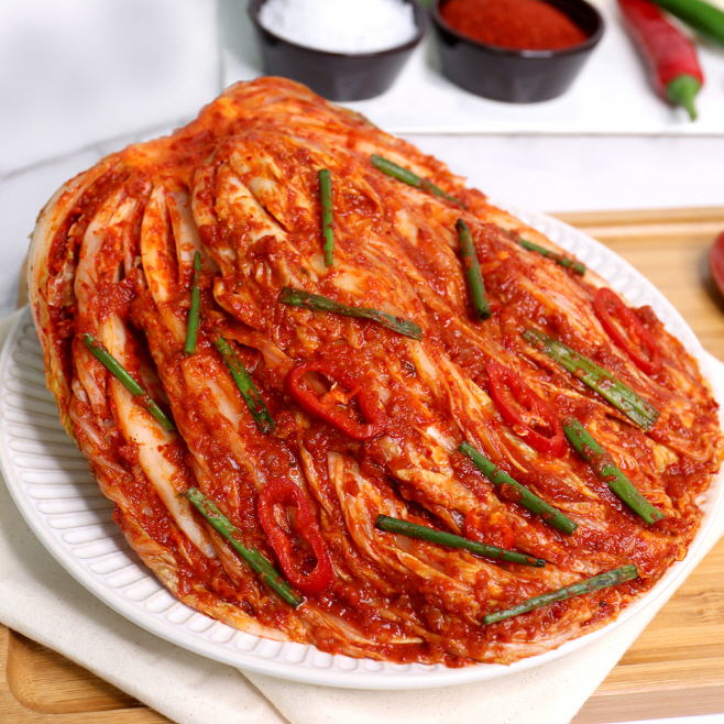 김치품평회 대상 수상 장성군 새벽팜 '참매실 새벽김치'