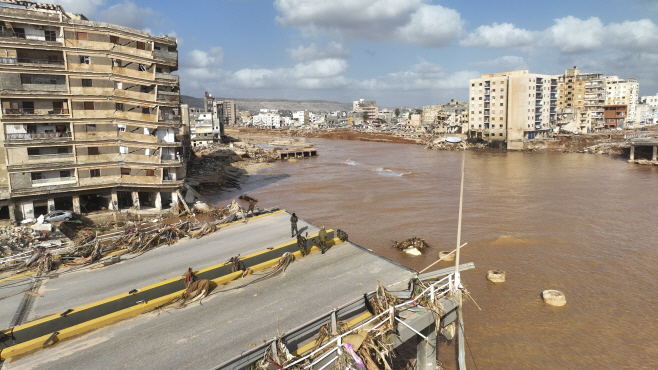 Climate Libya Floods Explainer <YONHAP NO-1789> (AP)