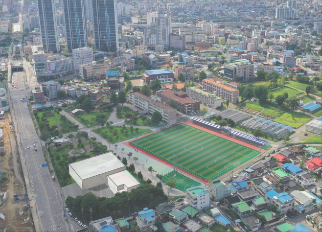 교육청소년과(제일고등학교 전경)