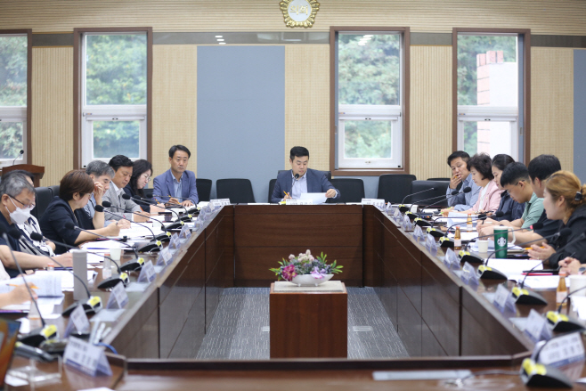 평택시의회, 공익 활동가와 간담회 가져