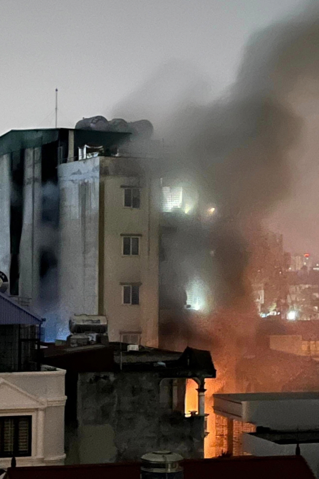 VIETNAM ACCIDENT FIRE <YONHAP NO-4291> (EPA)