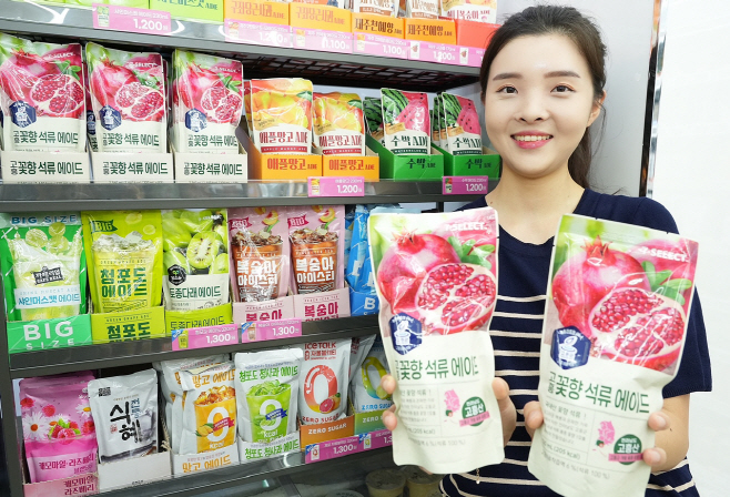 7-11) 고흥꽃향석류에이드 출시_1