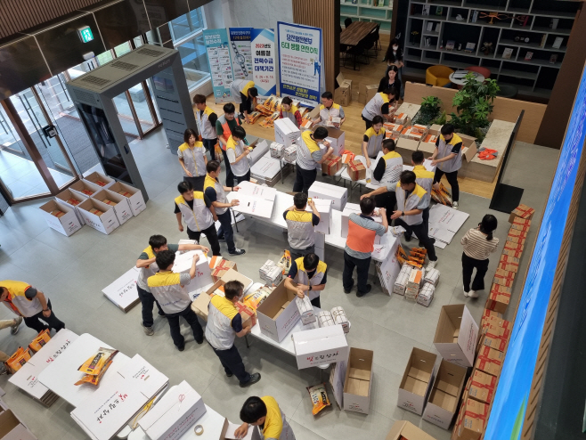 한국동서발전 당진발전본부, 관내 취약계층 대상 ‘빛 드림 선