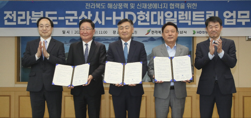 HD현대일렉트릭이 25일 전북도청