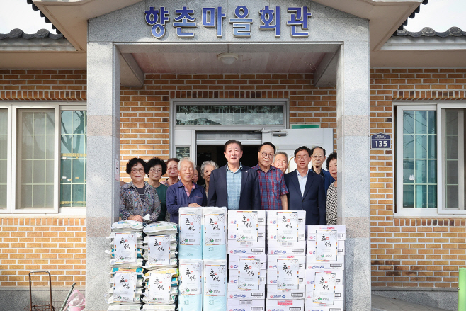 조근제 함안군수, 추석맞이 어려운 군민 위문 실시