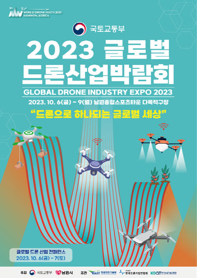 (별첨) 2023 글로벌 드론산업박람회 포스터