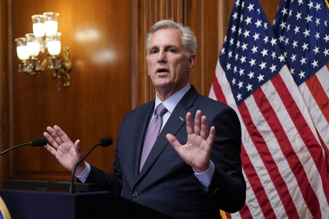 Election 2024 McCarthy Fundraising <YONHAP NO-3006> (AP)