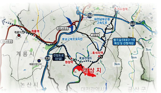 1. 발전사업 조성 예정지(위치도)
