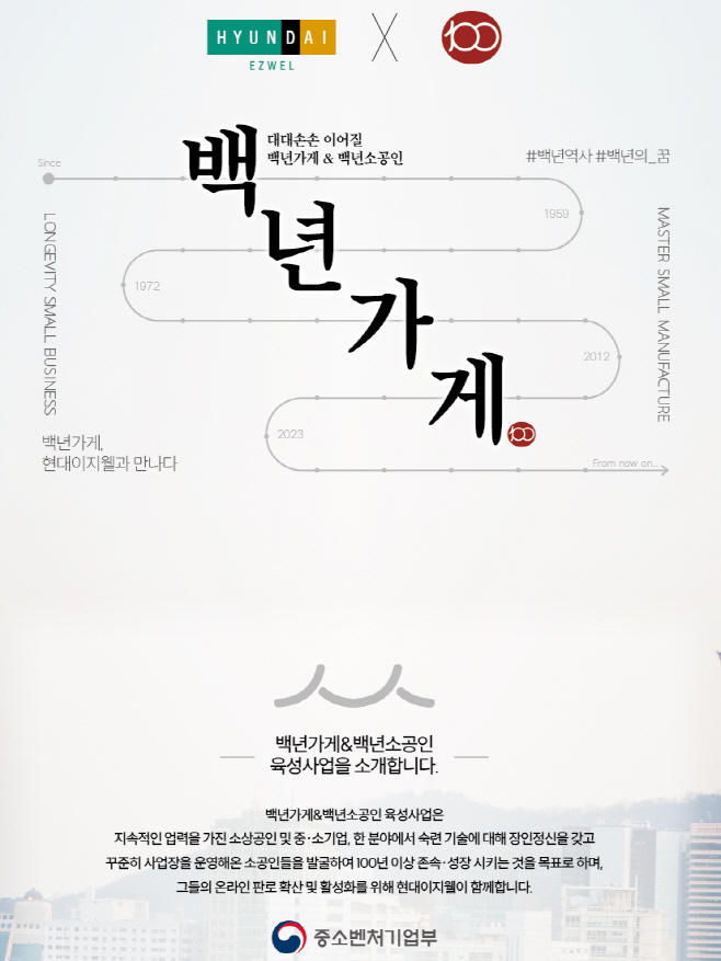 현대이지웰 백년가게 대표 이미지
