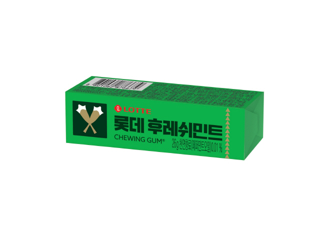 사진1_롯데웰푸드 _롯데 후레쉬민트_ 단품 패키지 이미지
