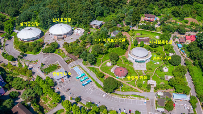 몽골문화촌 조감도