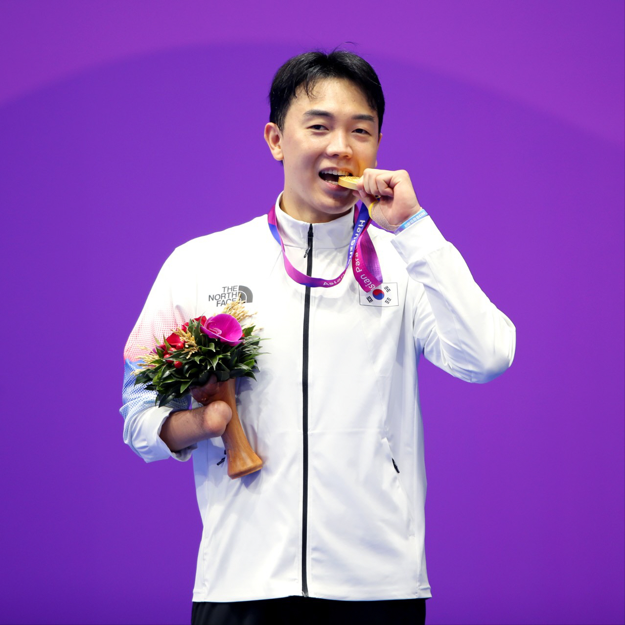 SK에코플랜트 소속 주정훈 선수, '2022 항저우 아시안 패러게임' 태권도 금메달 획득