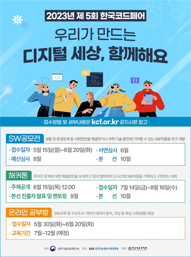 제5회 한국코드페어 포스터