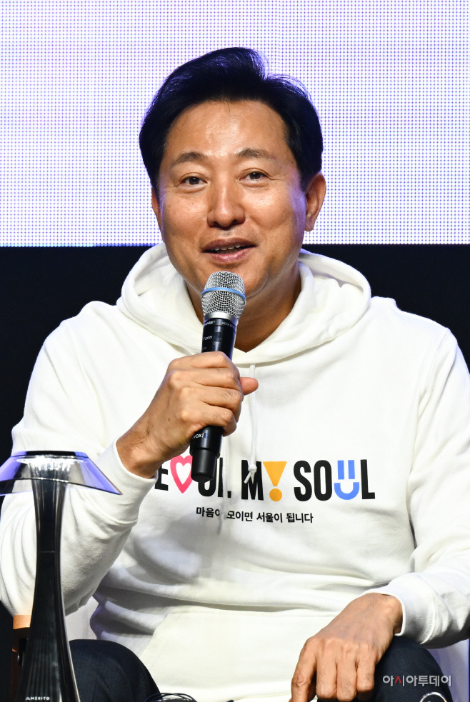 [포토] 인사말하는 오세훈 서울시장