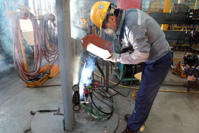 무레일 EGW 용접 장치 (1)