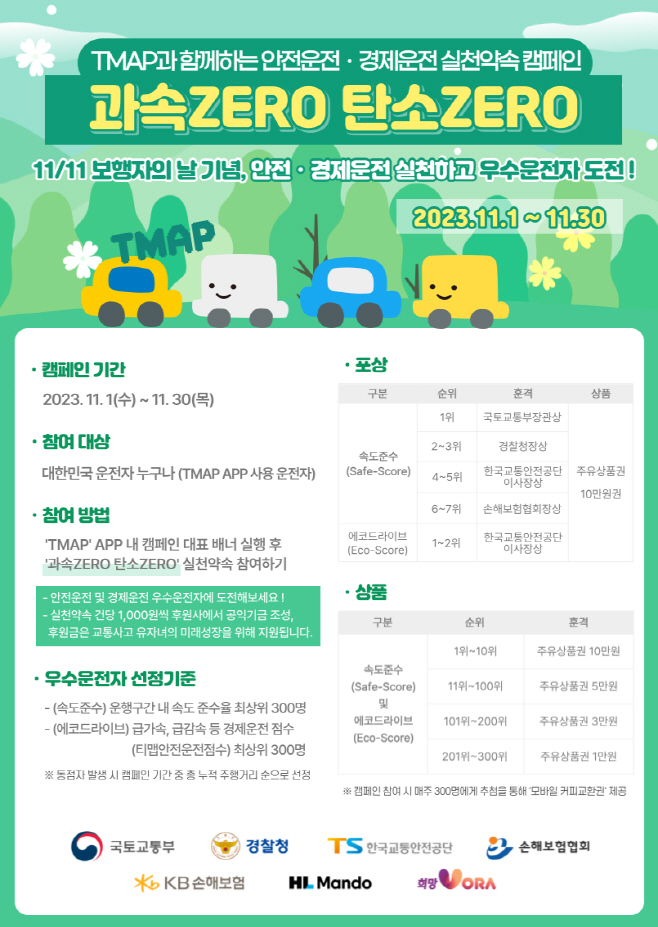 과속ZERO_탄소ZERO_포스터
