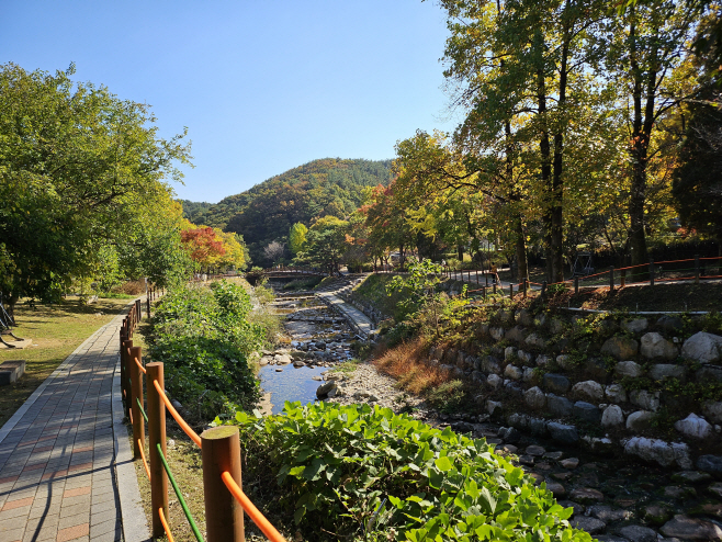 양평 용문산관광단지 전경