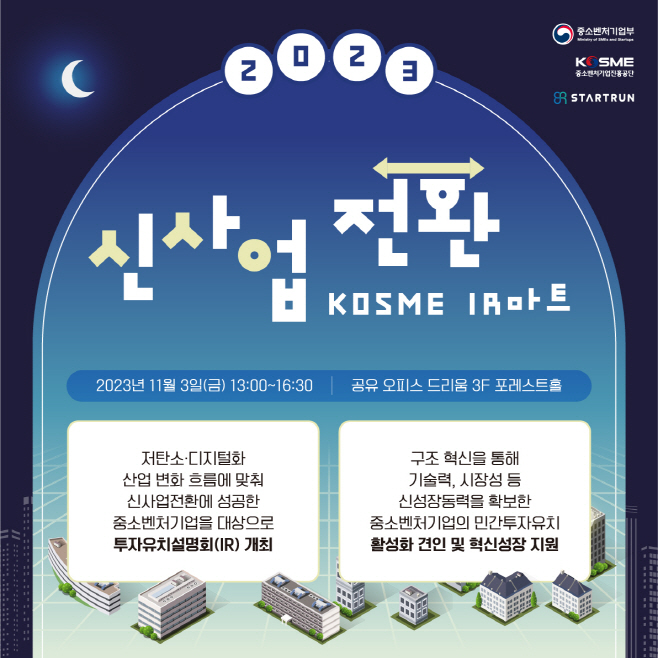 참고. 2023년 신사업전환 KOSME IR마트