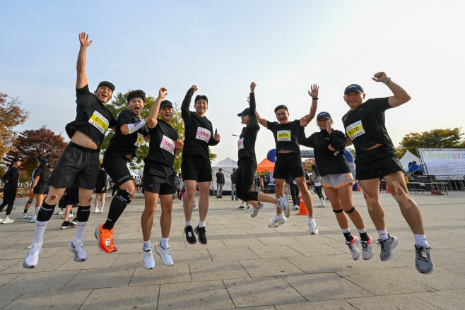 [포토] 밤섬 환경마라톤 '곧 출발 합니다'