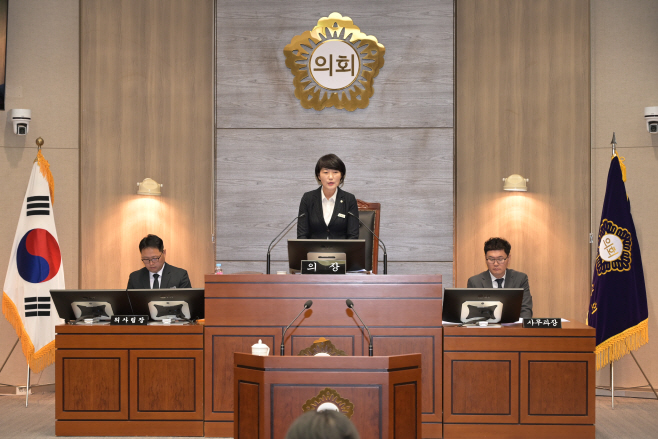 제281회 순창군의회 제2차 정례회 개회