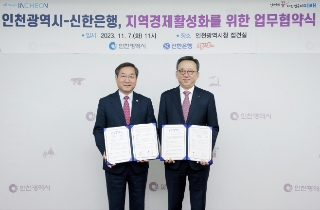 (보도자료 이미지1) 인천시 땡겨요 업무협약 체결