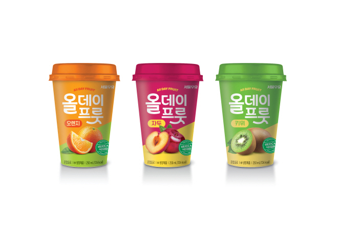 [이미지] 서울우유 올데이프룻 3종