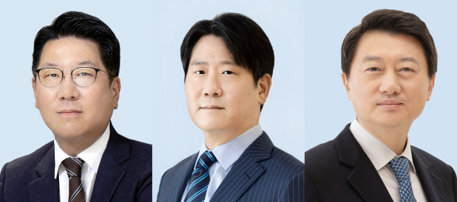정지선 회장, 정교선 부회장, 장호진 사장