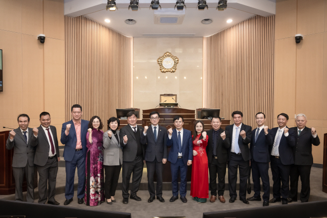 남양주시의회, 베트남 빈시 방문단