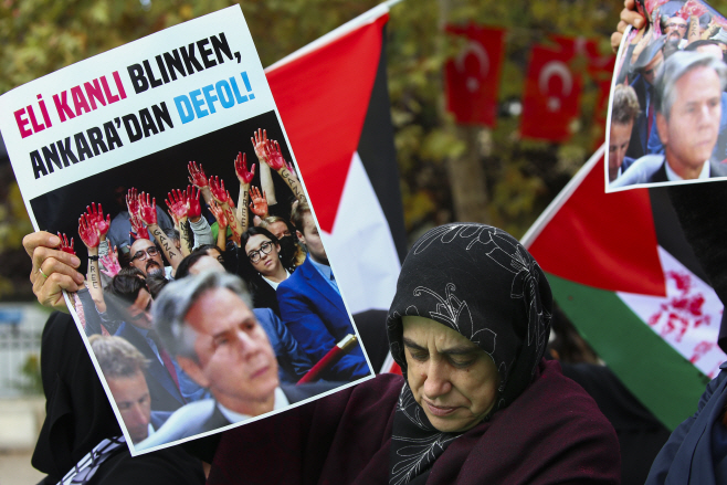 Turkey Israel Palestinians <YONHAP NO-3421> (AP)