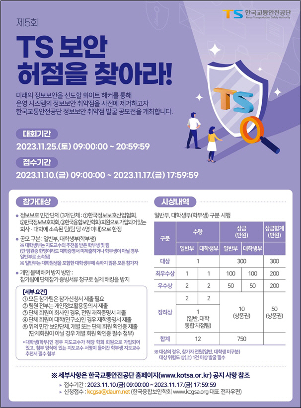 TS보안 허점을 찾아라 공모전