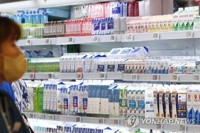 우유 연합사진