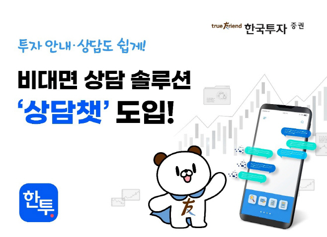 [사진] 한국투자증권 상담챗 도입