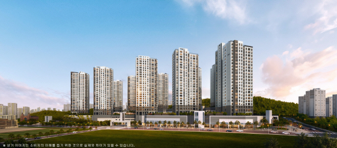 제일풍경채 검단 4차 투시도