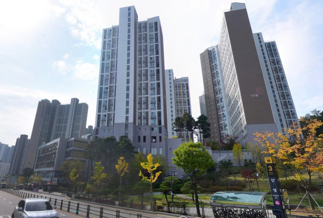 경기 성남 '산성역 포레스티아' 단지 전경