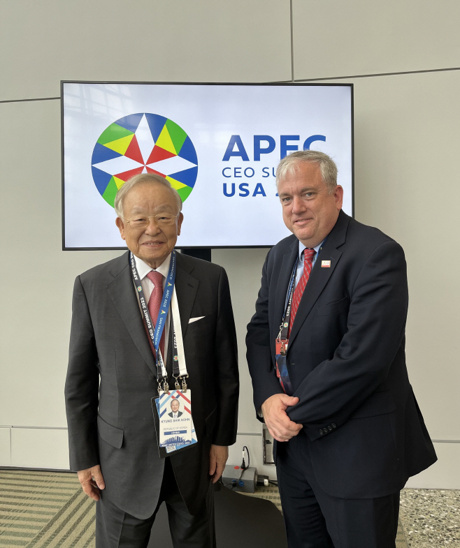 손경식 경총 회장, 매트 머레이 미국 APEC 대사 접견