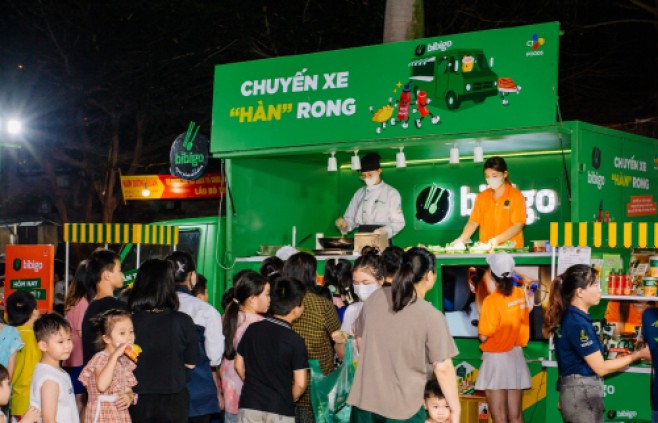 CJ제일제당 이미지_베트남 푸드트럭 행사