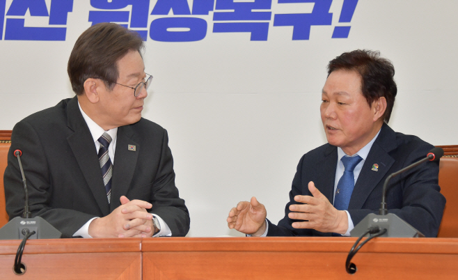 이재명민주당대표-박완수경남도지사