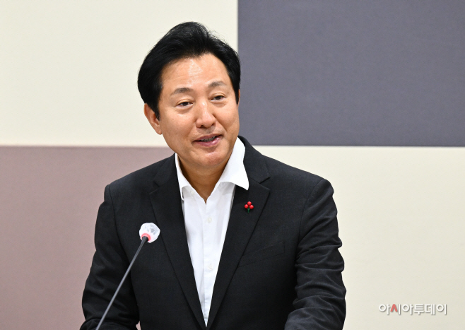 [포토] 인사말하는 오세훈 서울시장