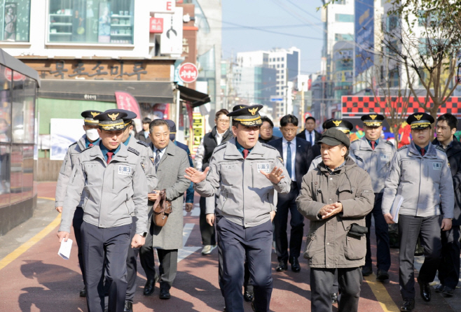 윤희근 경찰청장 현장방문