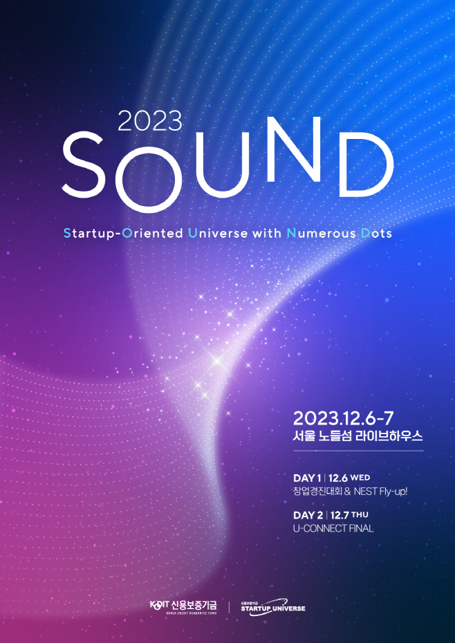 [별첨] 'SOUND 2023' 포스터