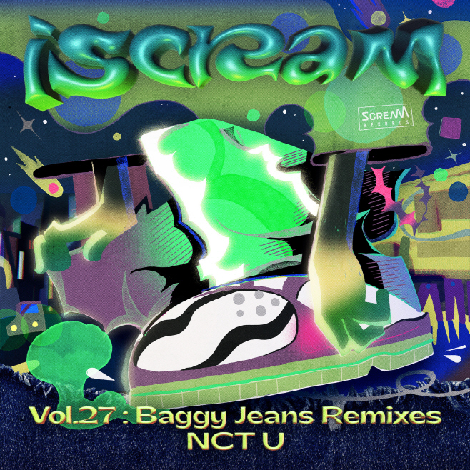 'iScreaM Vol.27 Baggy Jeans Remixes' 디지털 커버 이미지