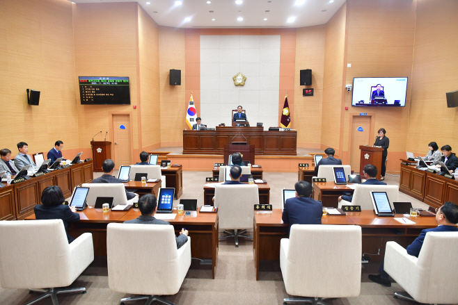 완주군의회, 제280회 제2차 정례회 개회