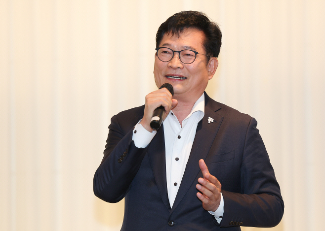 대구 찾은 송영길 전 대표