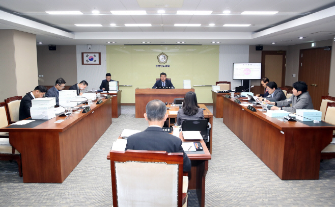충남도의회 건설소방위원회 “공공기관유치 위해 광고·홍보 강
