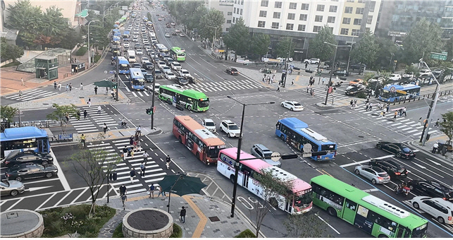 서대문역교차로(공사전)
